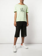 Maison Martin Margiela 10 Green Gangs Of Croco Embroidered T-Shirt