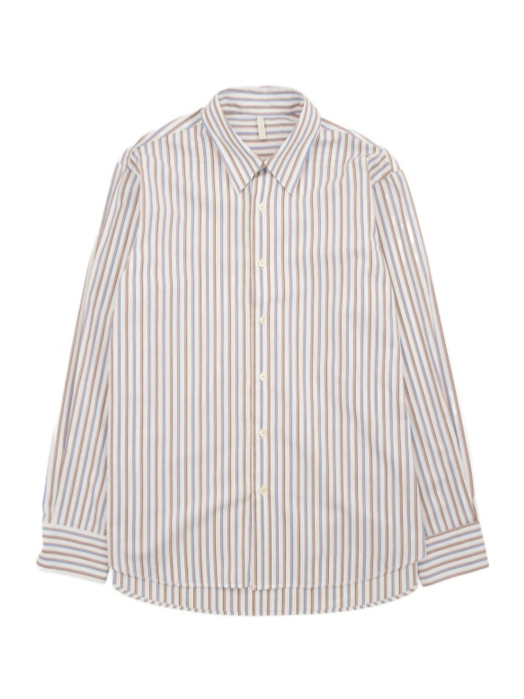 Sunflower Striped Cotton Poplin Shirt