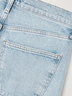 Agolde Harper Light Blue Denim Straight Leg Jeans