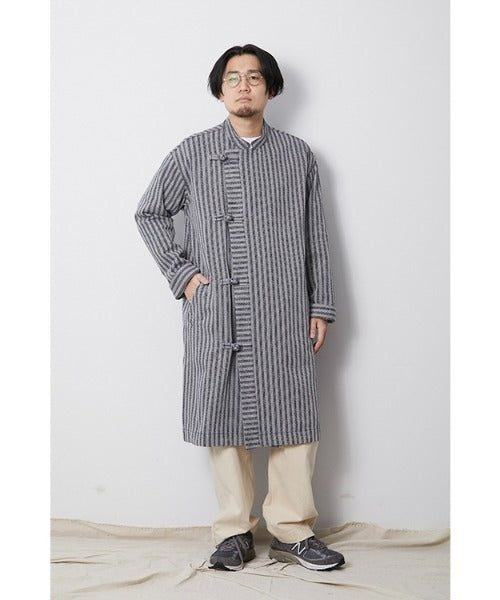Snow Peak Herringbone Stripe China Coat
