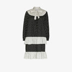 Batsheva Fifi gestuftes Minikleid mit Blumenrüschen