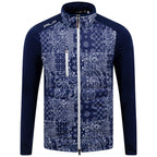 Ralph Lauren RLX Bandana Print Blue Hybrid Jacket