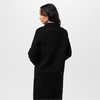 Raey Black Double Breasted Wool Coat