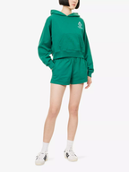 Sporty & Rich Alpine Green Brit Crest Embroidered Hoodie