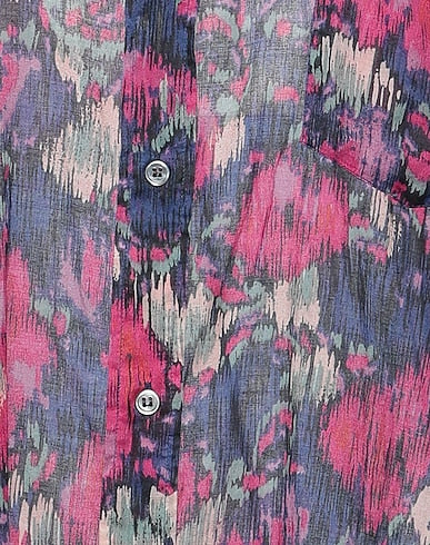 Isabel Marant Etoile Floral Pink Purple Chemise Mexika Shirt