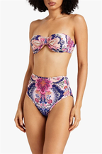 ZIMMERMANN Laurel Floral-Print Bikini Bottoms - House Of Huntington