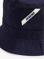 Jacquemus Le Bob Ovalie Shell Chapeau Bob Bleu Marine