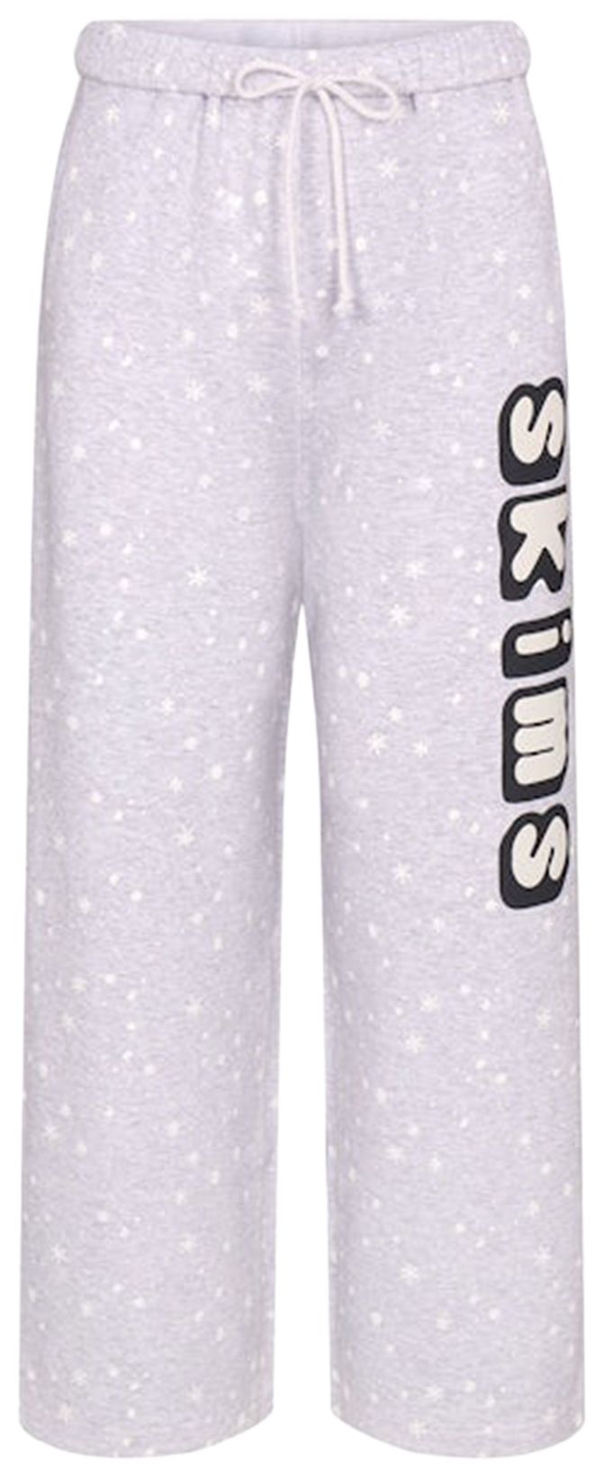 SKIMS x Cactus Plant Flea Market Logo Grey Fleece Drawstring Sweatpants