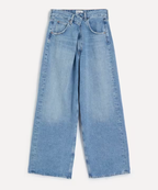 Agolde Vana Denim Foldover Jeans