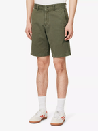 Agolde Herren Vinson Chino-Shorts aus Baumwolle mit mittlerer Leibhöhe, Moosgrün