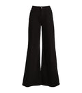 FRAME Black Le Palazzo Wide Leg Denim Jeans