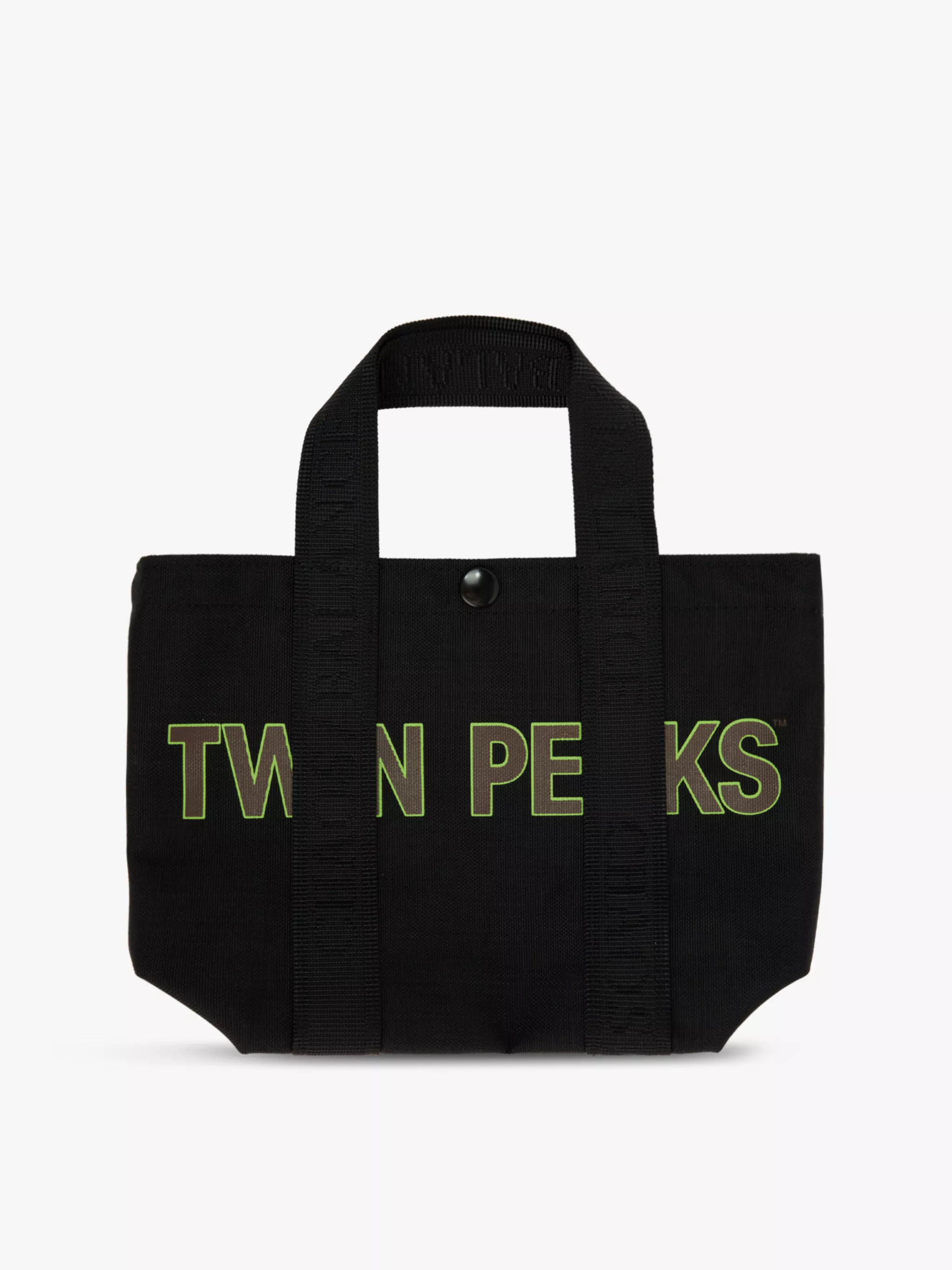Petit sac fourre-tout Undercover Twin Peaks pour homme avec slogan