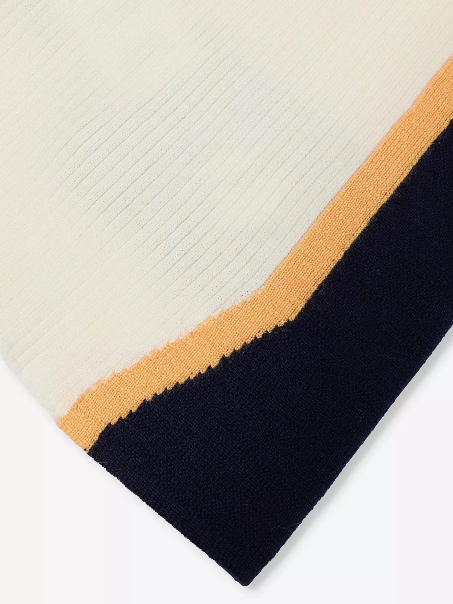 Cordova Geilo Buff Ribbed Merino Wool Neck Scarf