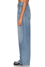 Agolde Vana Denim Foldover Jeans
