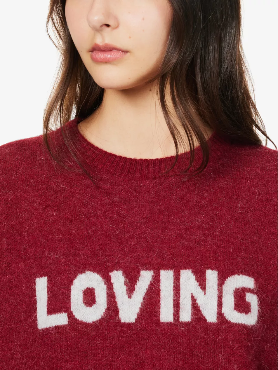 Bella Freud Loving Alpaca Wool Blend Knit Jumper