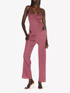 Skims Straight-Leg Sheer Knit Trousers