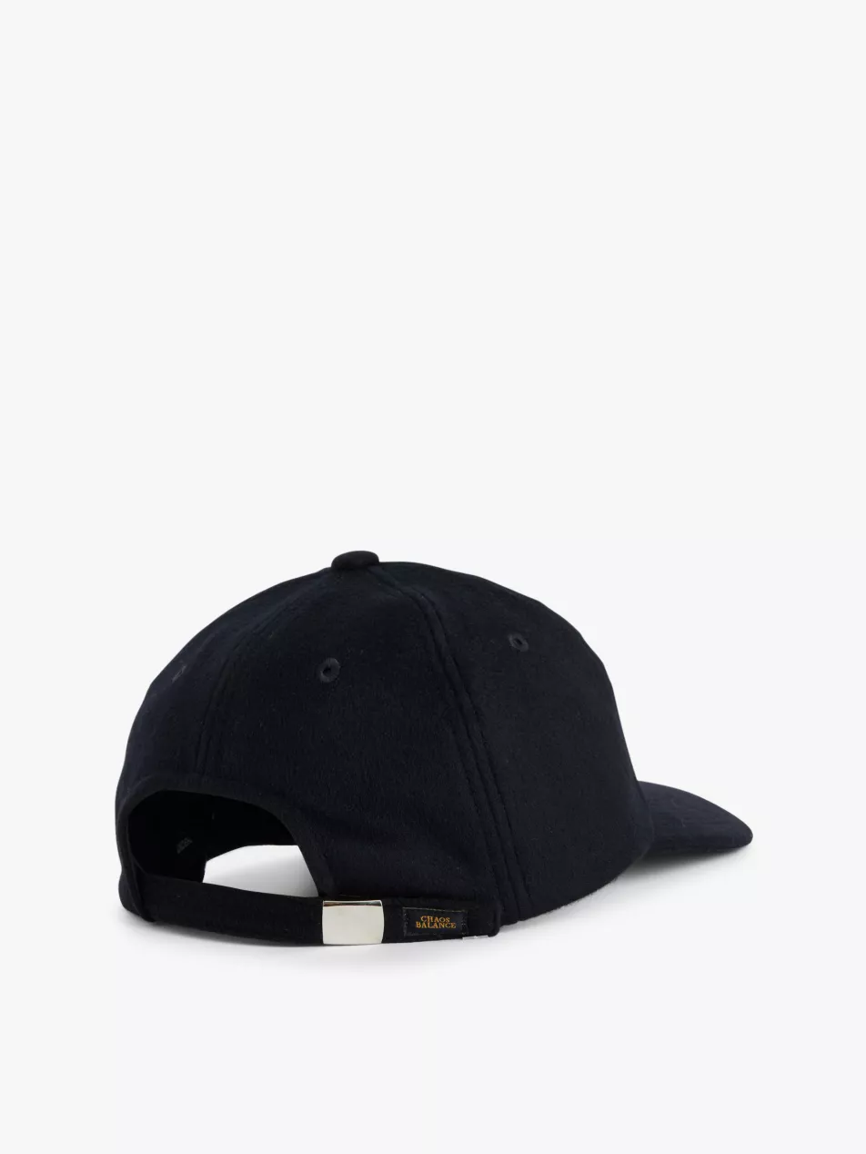 Undercover Twin Peaks Kijima Takayuki Embroidered Wool Cap In Black