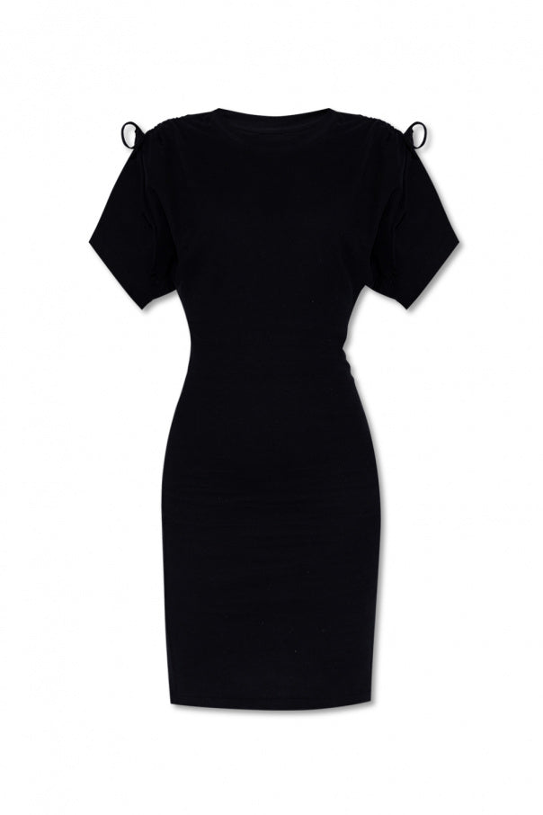 Robe t-shirt mini Zarko noire Isabel Marant