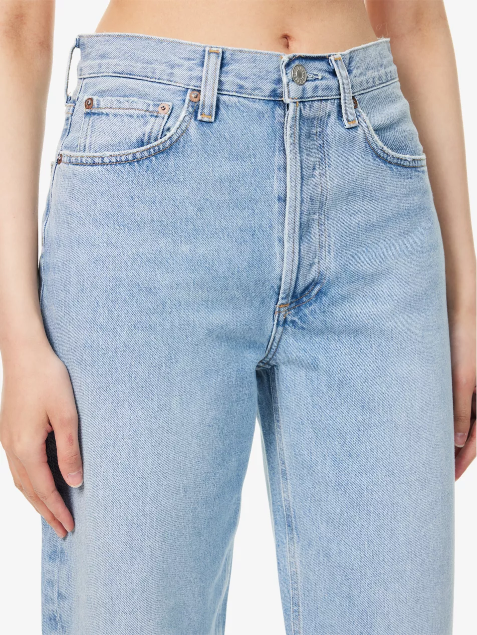 Agolde Henson Baggy Taper Denim Jeans in Replica