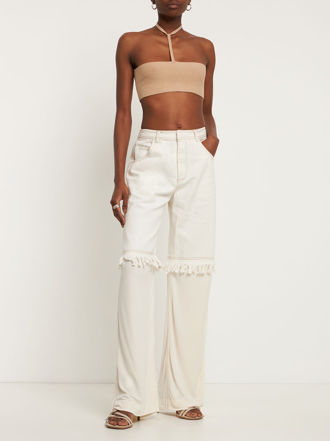 Christopher Esber Off-White Deconstruct Splice Jeans