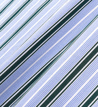 Sporty & Rich Blue Striped Cotton Poplin Oversized Shirt