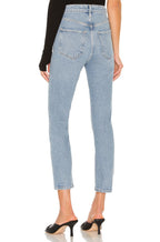 Agolde Riley High Rise Straight Crop Jeans