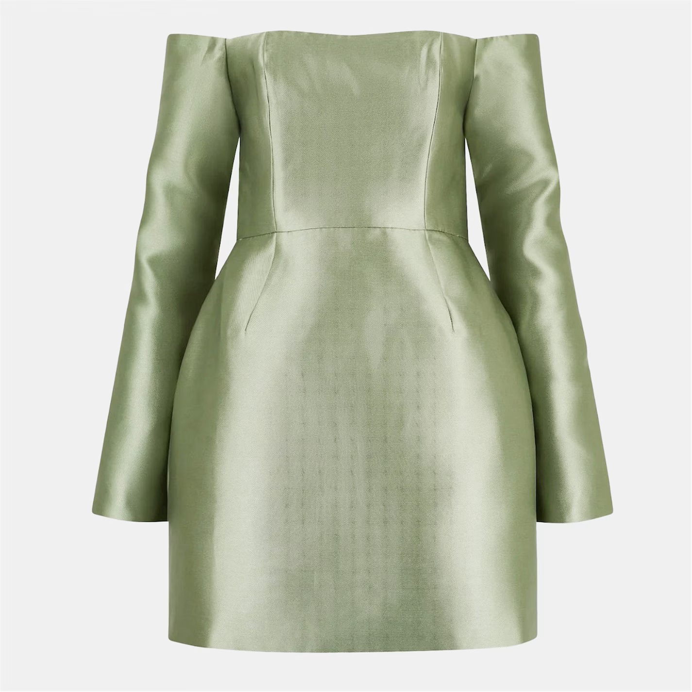 Odd Muse Olive Green The Ultimate Muse Off Shoulder Skirt Mini Dress