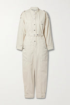 Combinaison ceinturée ivoire crème Ruthel d'Isabel Marant Étoile