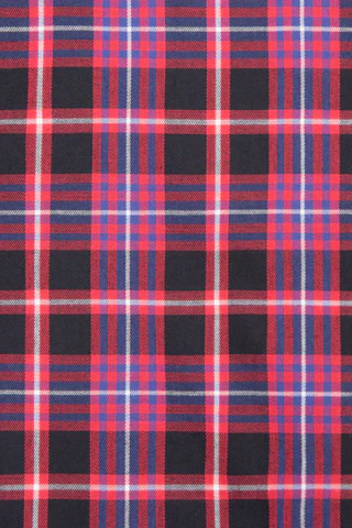 The Vampire's Wife The Wilma Red Tartan Plaid Check Print Shift Dress - House Of Huntington