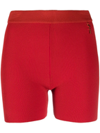 Jacquemus Le Short Arancia Red Biker Shorts