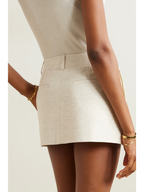 The Frankie Shop Isle woven mini skirt