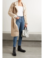 Agolde Toni Mid Rise Slim Leg Blue Denim Jeans