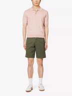 Agolde Herren Vinson Chino-Shorts aus Baumwolle mit mittlerer Leibhöhe, Moosgrün