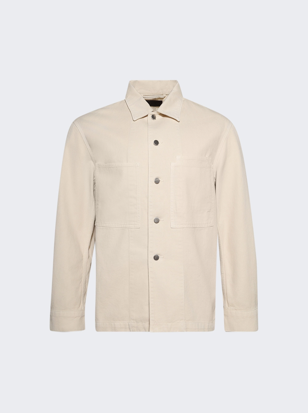 Lemaire Denim Clay Workwear Over Shirt Jacket
