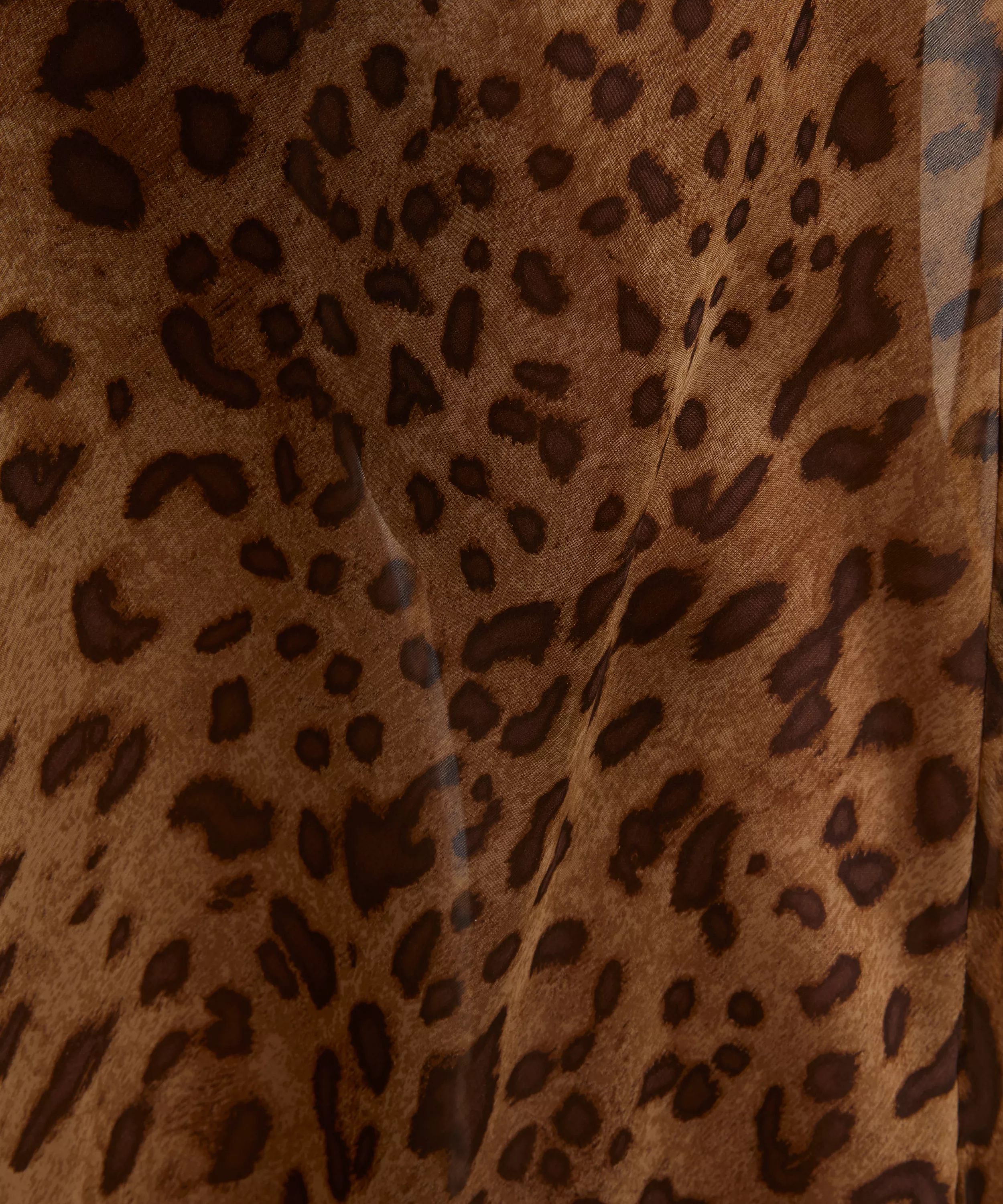 Rat and Boa Valentina Silk Leopard Print Maxi Dress