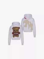SKIMS x Cactus Plant Flea Market Logo Teddy Bear Cotton Hoodie