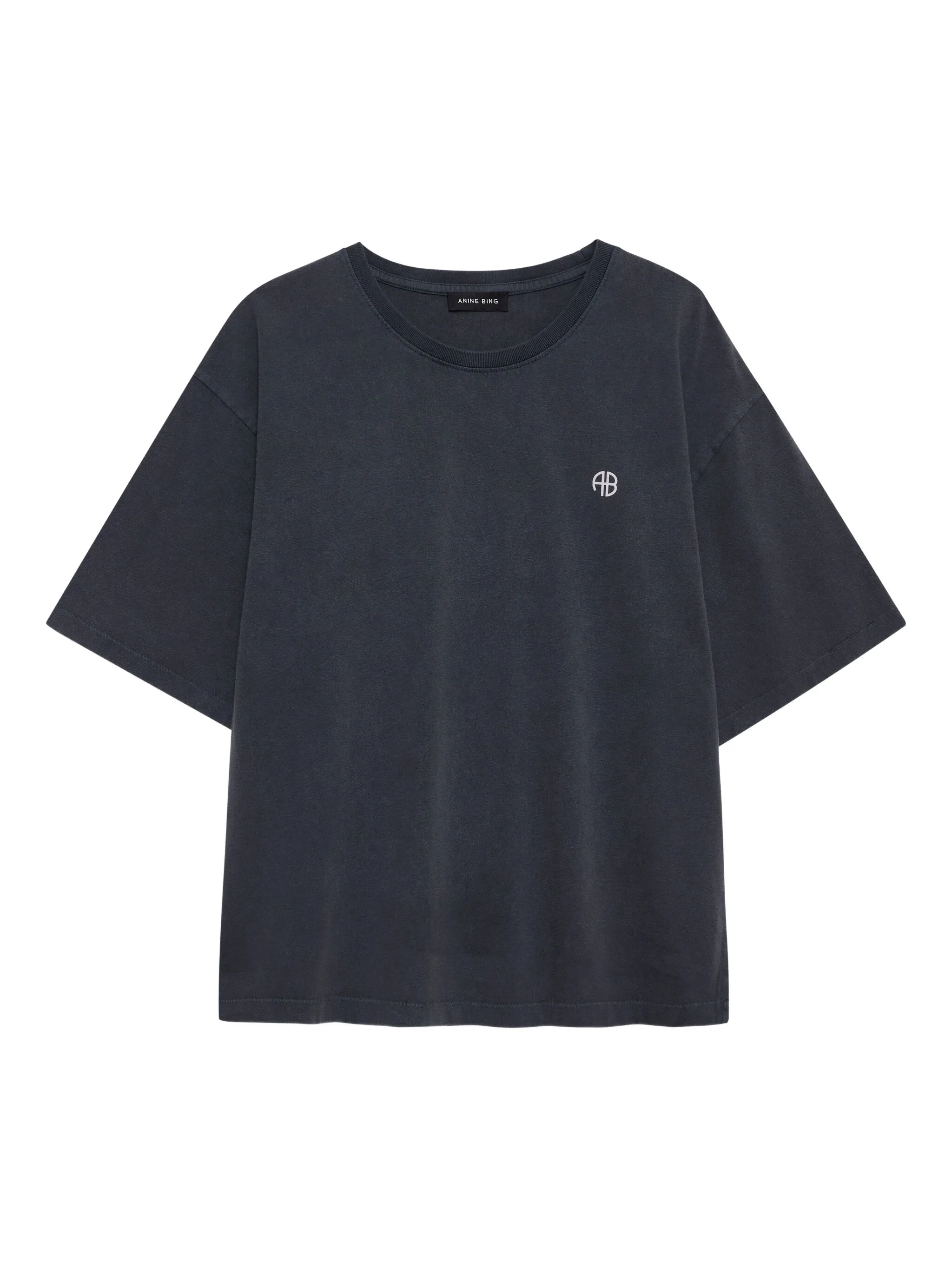 Anine Bing Rudy Empowerment Print AB Logo Front T-shirt