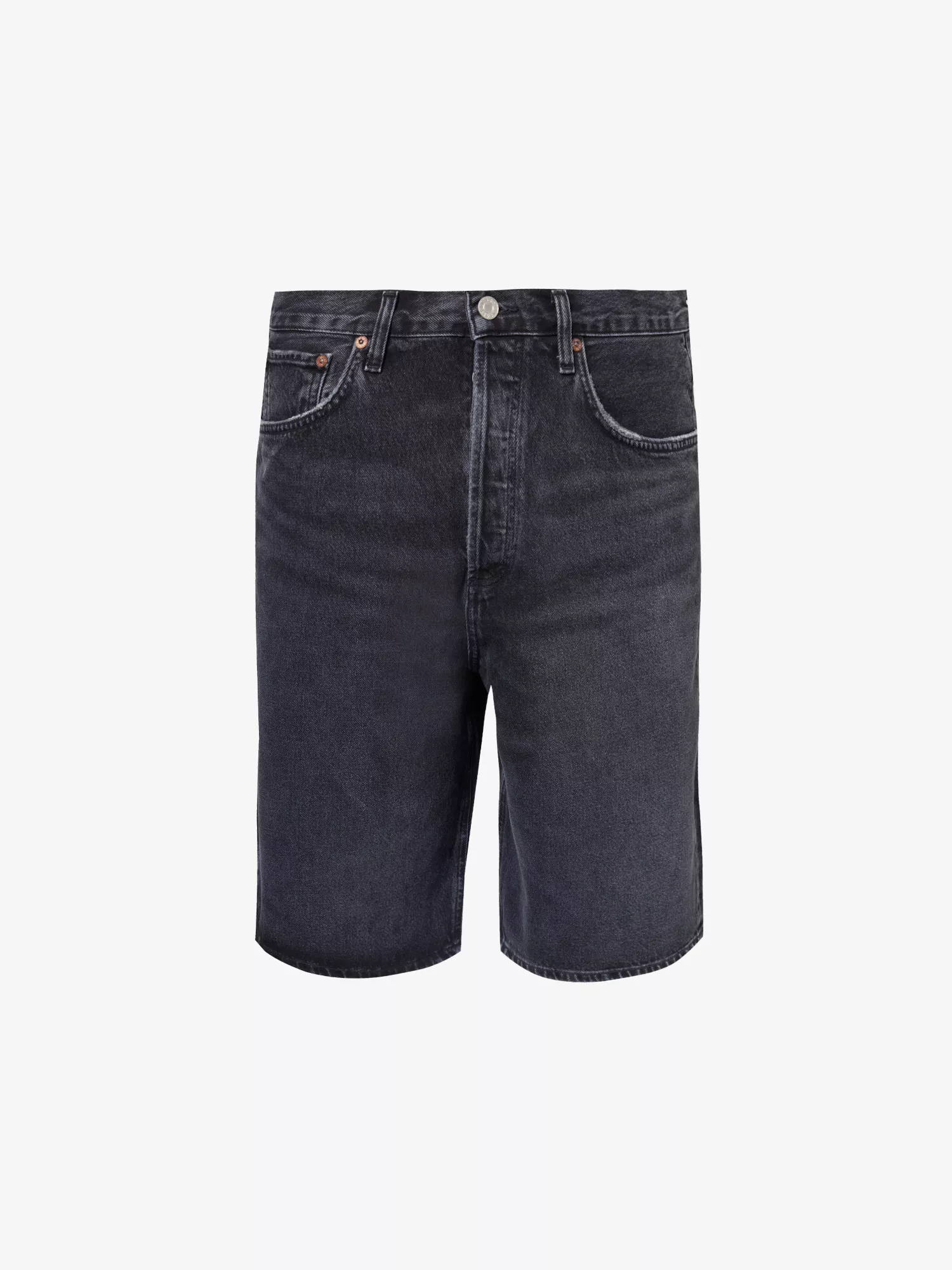 Agolde Black Skate Black Shorts