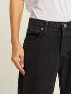 Raey Black Denim Boyfriend Straight Leg Dad Jeans
