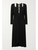 Isabel Marant Black Jadessi Cut-Out Keyhole Neck Strappy Dress DAMAGED