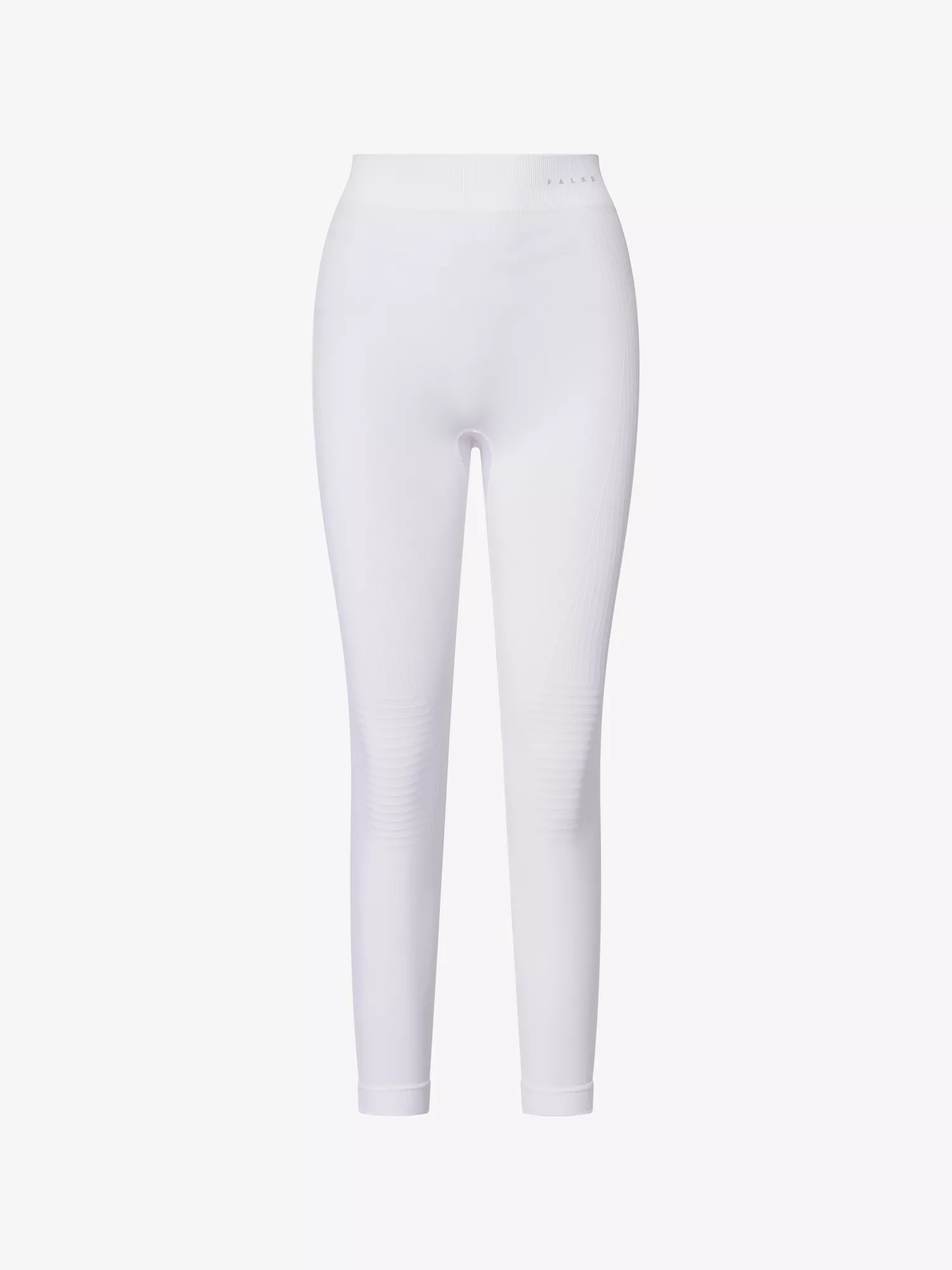FALKE Maximum Warm Ergonomic Sport System White Ski Base Layer Leggings