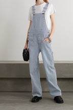 Isabel Marant Madeline Striped Denim Jumpsuit