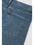 Agolde Toni Mid Rise Slim Leg Blue Denim Jeans