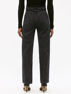 Raey Black Find Straight Leg Denim Jeans
