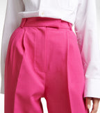 The Frankie Shop Bea High Rise Straight Suit Trousers