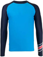 Perfect Moment Mens Blue Long Sleeve Rash Guard Ski Top