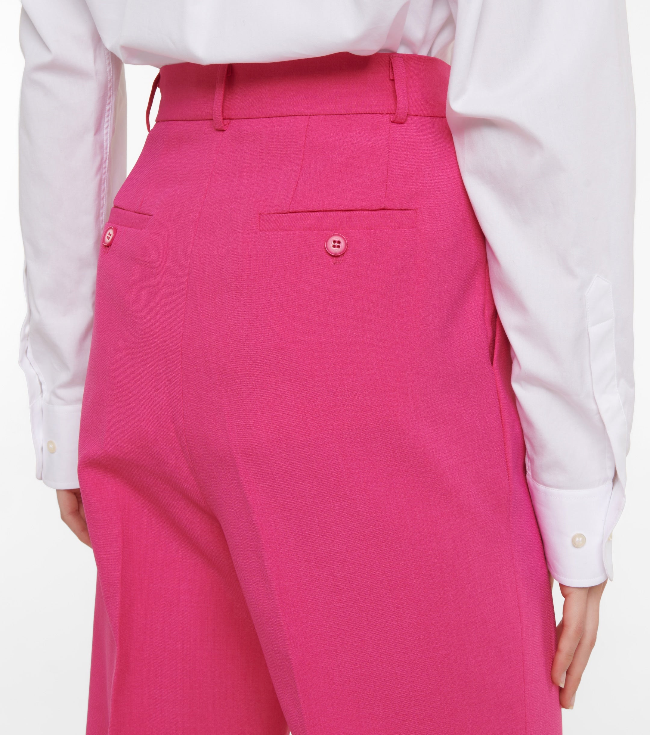 The Frankie Shop Bea High Rise Straight Suit Trousers