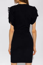 Robe t-shirt mini Zarko noire Isabel Marant