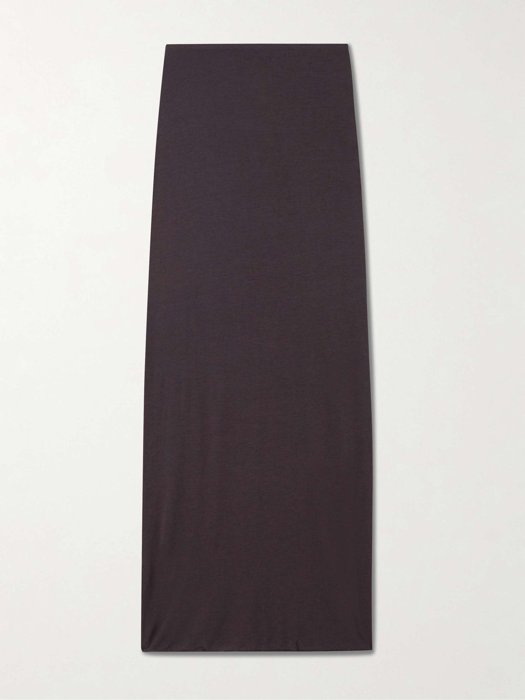 Skims Brown Sheer Modal Long Skirt