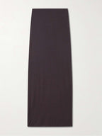 Skims Brown Sheer Modal Long Skirt